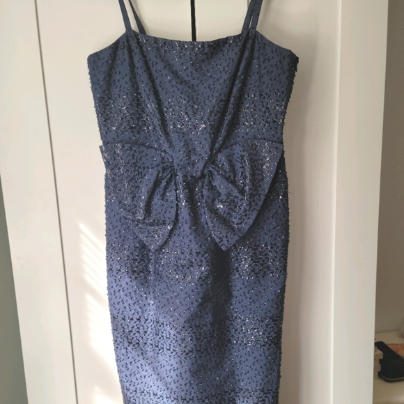 Ports 1961 - Midi Dress with Bow - Picture 1 of 6